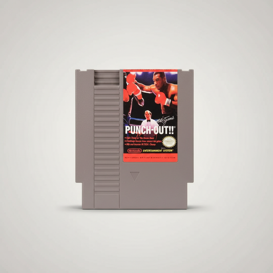 Mike Tyson's Punch-Out for NES – front view