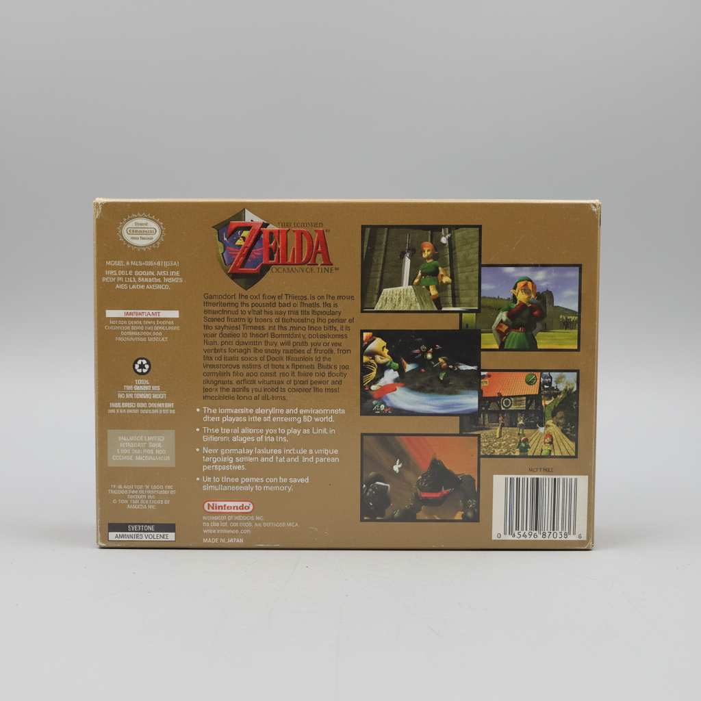 The Legend of Zelda Ocarina of Time and Majora's Mask N64 Bundle – photo 12 of 12