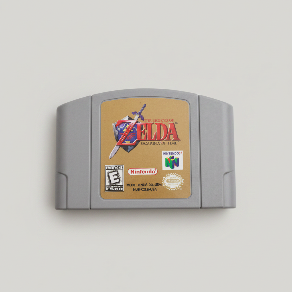 The Legend of Zelda Ocarina of Time and Majora's Mask N64 Bundle – photo 10 of 12