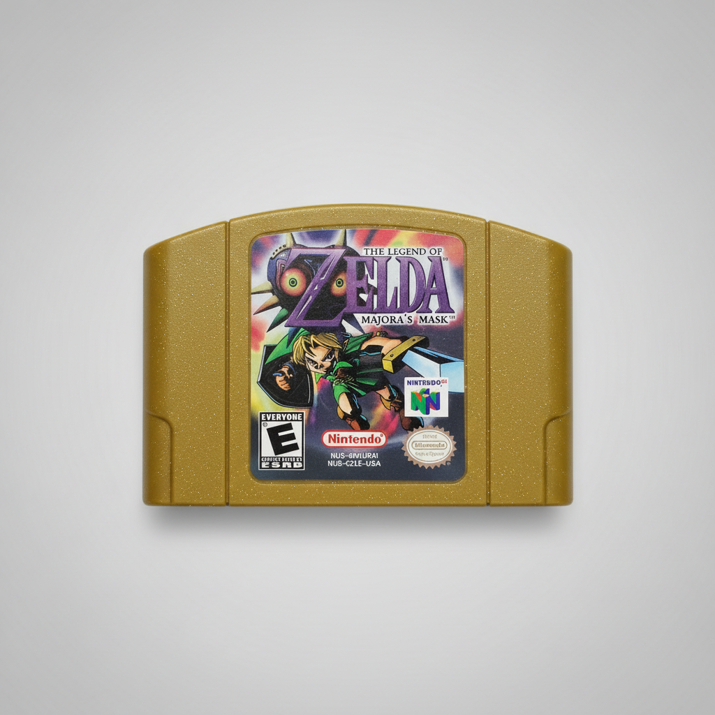The Legend of Zelda Ocarina of Time and Majora's Mask N64 Bundle – photo 9 of 12