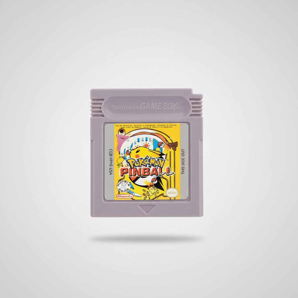 Pokemon Pinball for Gameboy Color – front view