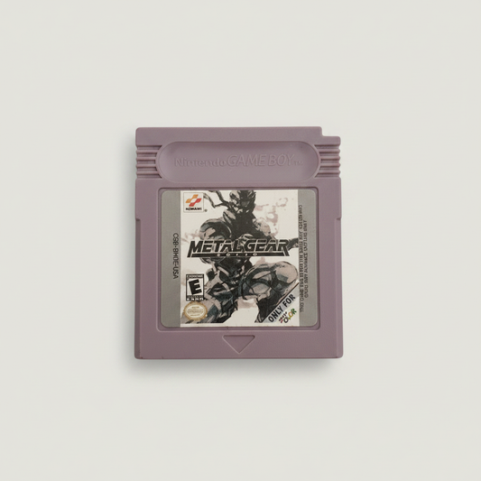 Metal Gear Solid for Gameboy Color Handheld System – front view