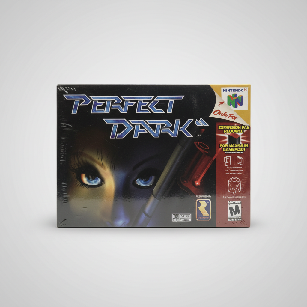 Perfect Dark for Nintendo 64 – front view