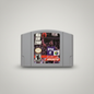 NBA Jam 2000 for Nintendo 64 (N64) Game Cartridge – front view