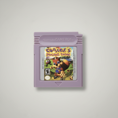 Conker's Pocket Tales for Gameboy Color – front view