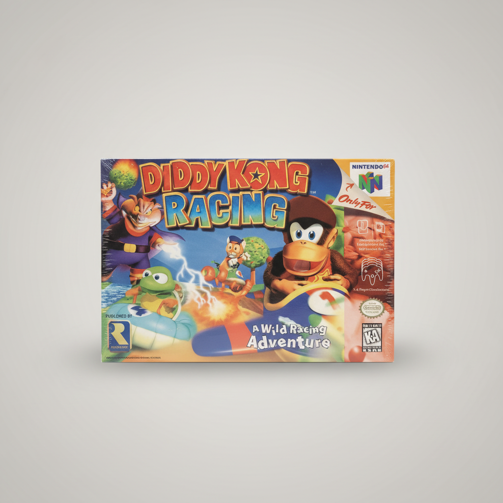 Diddy Kong Racing for Nintendo 64 – front view