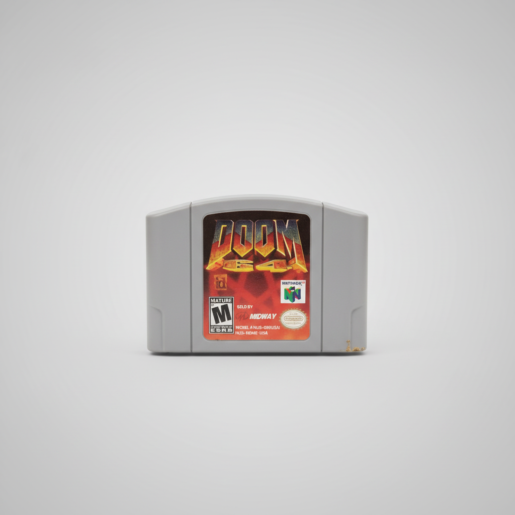 Doom for Nintendo 64 - Newly Manufactured Game Cartridge – photo 2 of 6