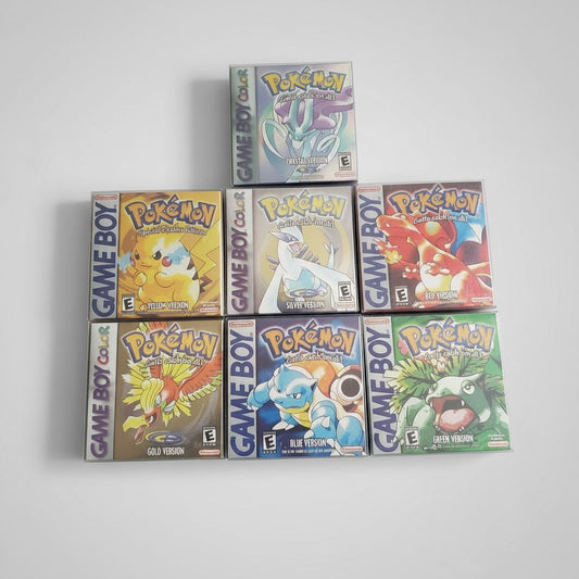 Pokemon 7-Game Collection for Gameboy Color – front view
