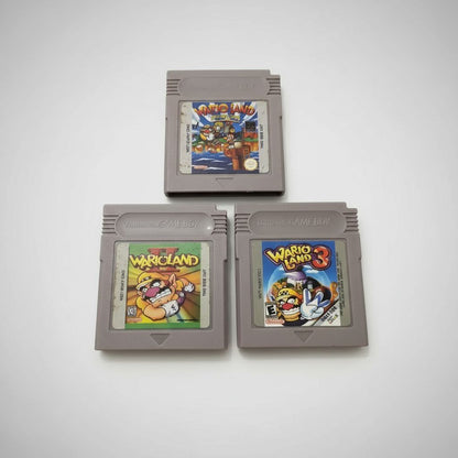 Wario Land 1, 2, and 3 Collection for Gameboy Color – front view
