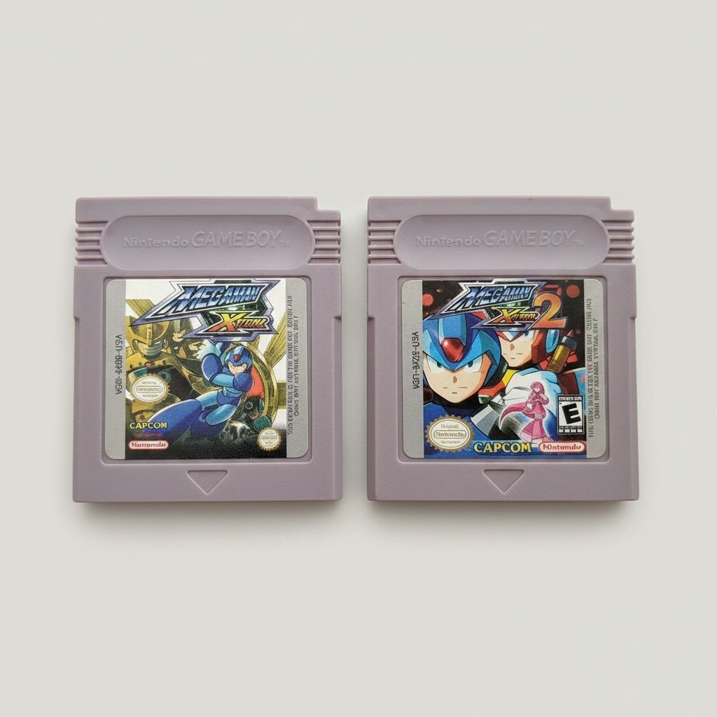 Mega Man Xtreme 1 & 2 Dual Pack for Gameboy Color – front view