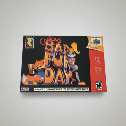 Conker's Bad Fur Day for Nintendo 64 – front view