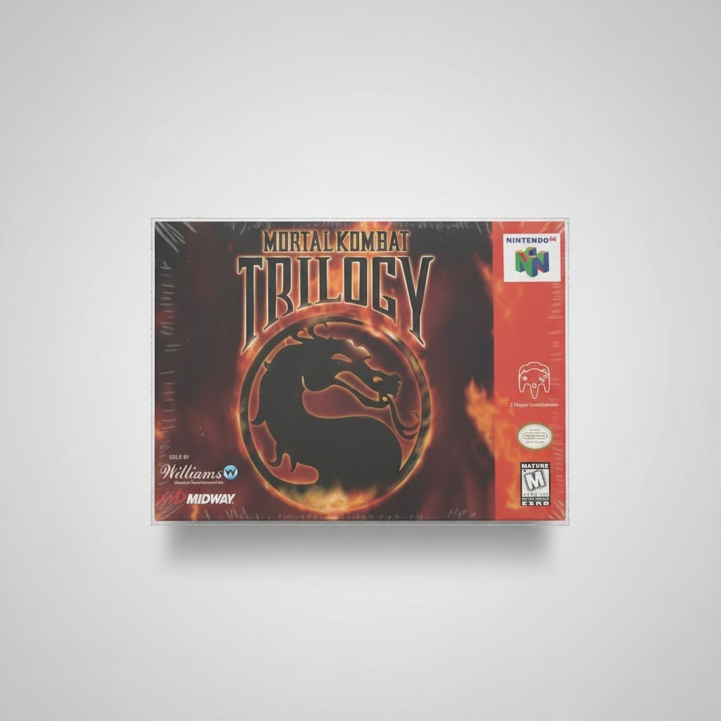 Mortal Kombat Trilogy for Nintendo 64 – front view