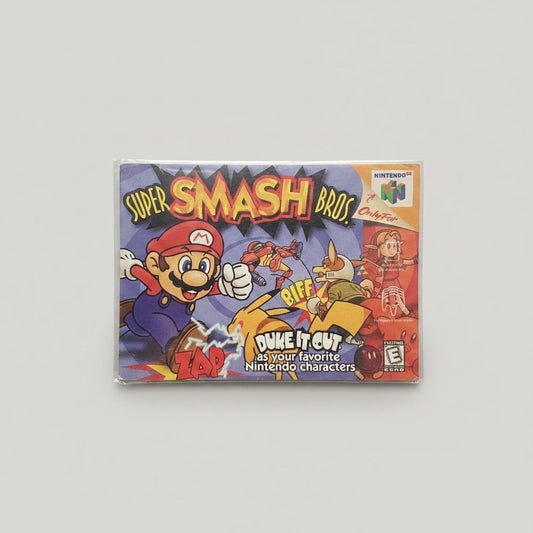 Super Smash Bros for Nintendo 64 – front view