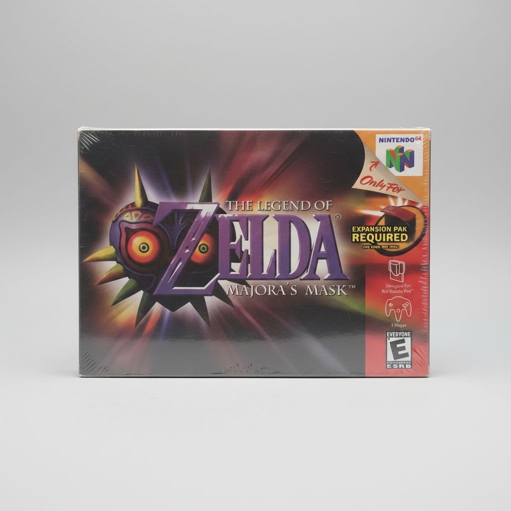 The Legend of Zelda Ocarina of Time and Majora's Mask N64 Bundle – photo 4 of 12