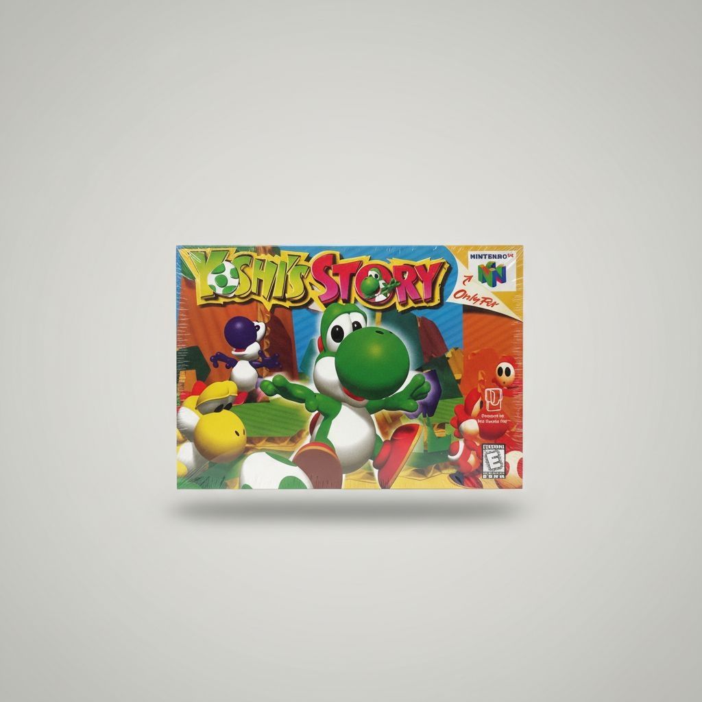Yoshi's Story for Nintendo 64 – front view