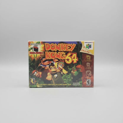Donkey Kong 64 for Nintendo 64 Game Pak – front view