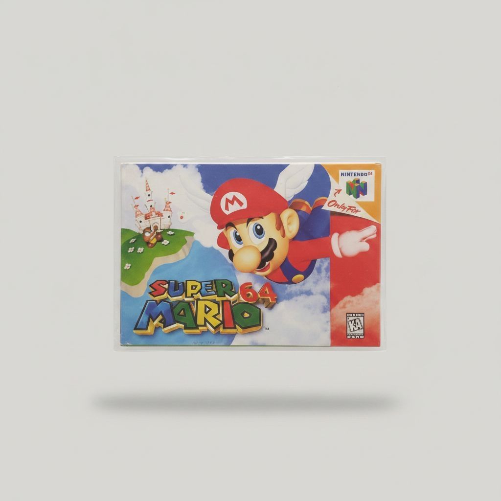 Super Mario 64 for Nintendo 64 – front view