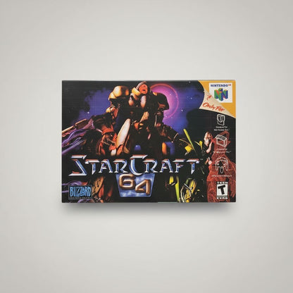 Starcraft 64 for Nintendo 64 – front view