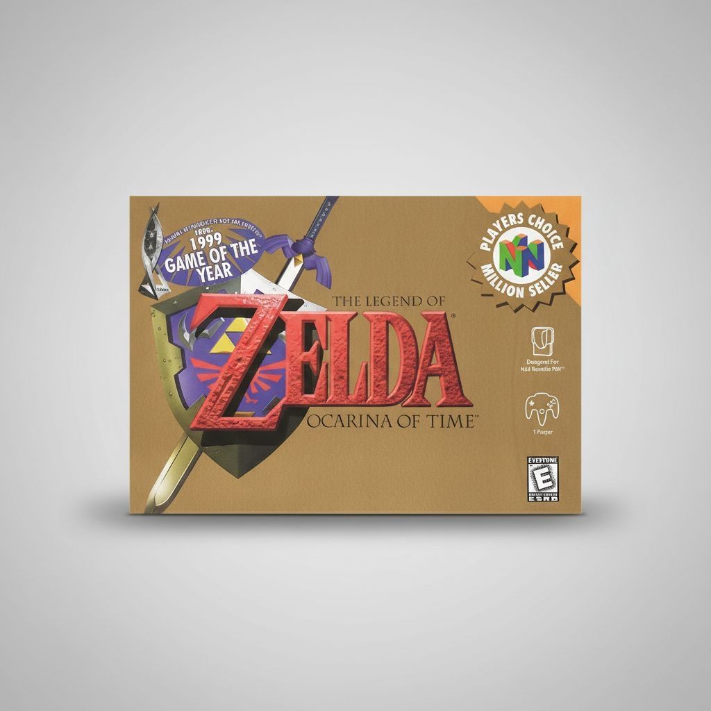 The Legend of Zelda Ocarina of Time and Majora's Mask N64 Bundle – photo 2 of 12