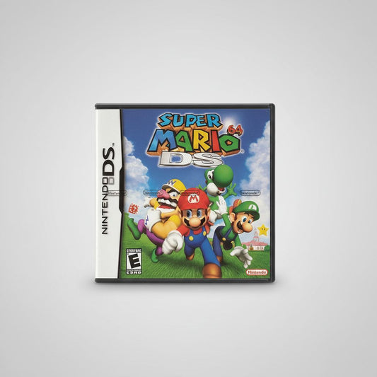 Super Mario 64 Nintendo DS Game – front view