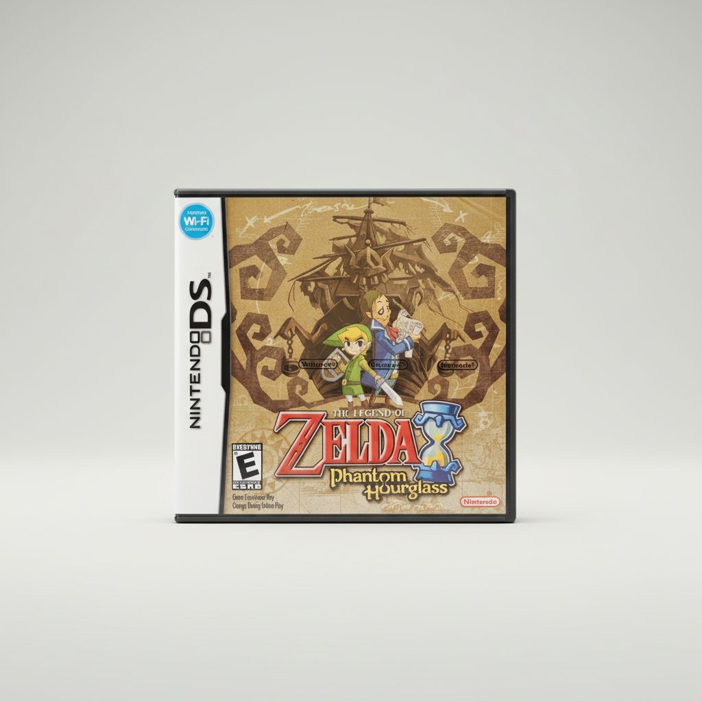 The Legend of Zelda Phantom Hourglass for Nintendo DS – front view