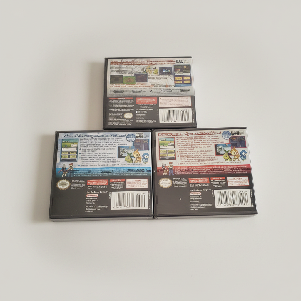 Pokemon Diamond, Pearl, & Platinum for Nintendo DS Bundle – photo 13 of 14