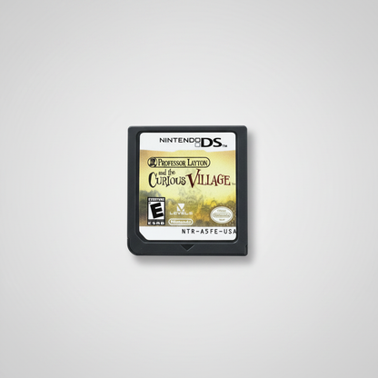 Professor Layton and the Curious Village for Nintendo DS – front view