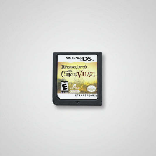 Professor Layton and the Curious Village for Nintendo DS – front view