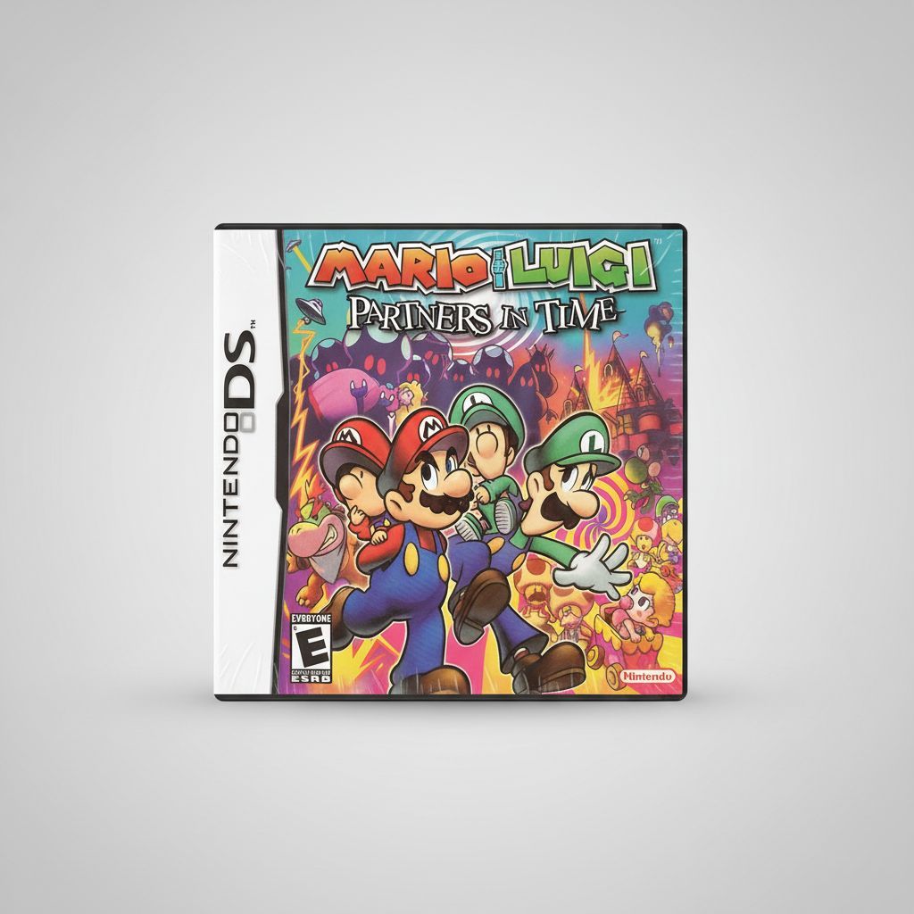 Mario & Luigi: Partners in Time for Nintendo DS – front view