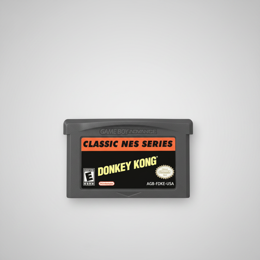Donkey Kong Classic NES Series for Game Boy Advance – front view
