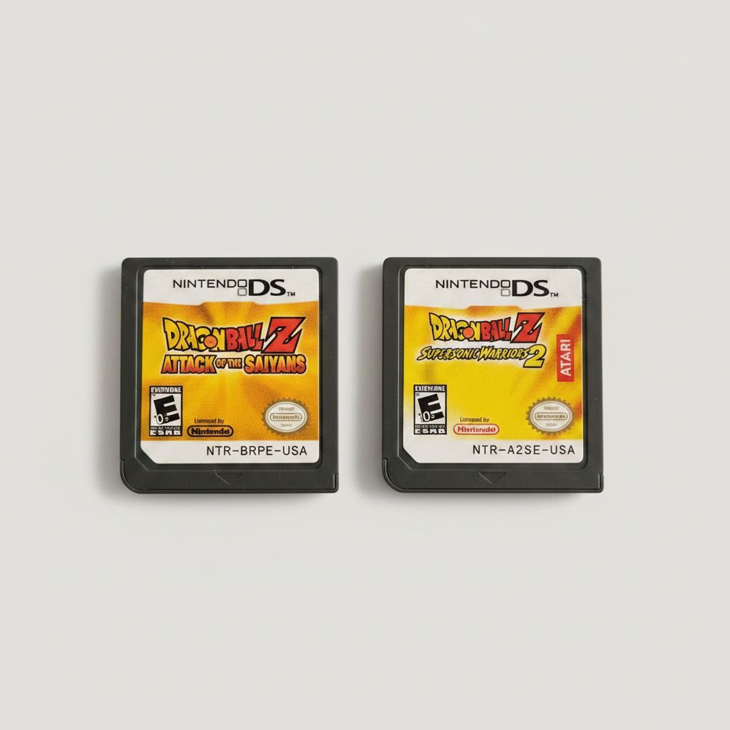 Dragon Ball Z 1 & 2 Dual Game Pack for Nintendo DS – front view