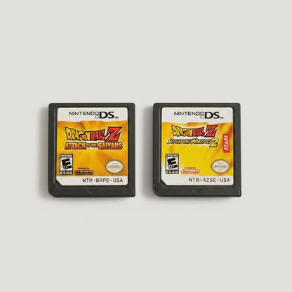 Dragon Ball Z 1 & 2 Dual Game Pack for Nintendo DS – front view