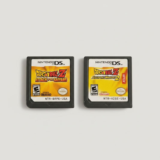Dragon Ball Z 1 & 2 Dual Game Pack for Nintendo DS – front view