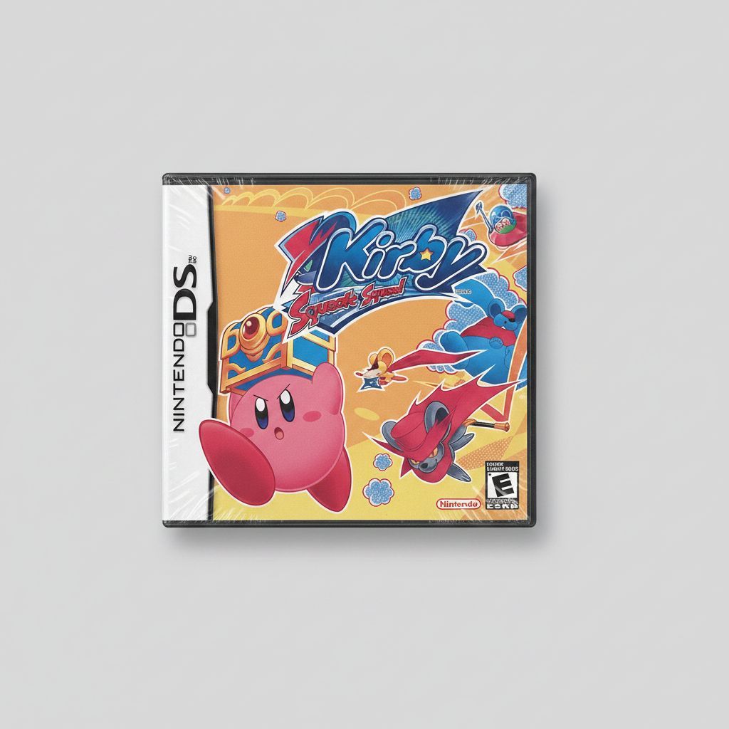 Kirby Squeak Squad for Nintendo DS – front view