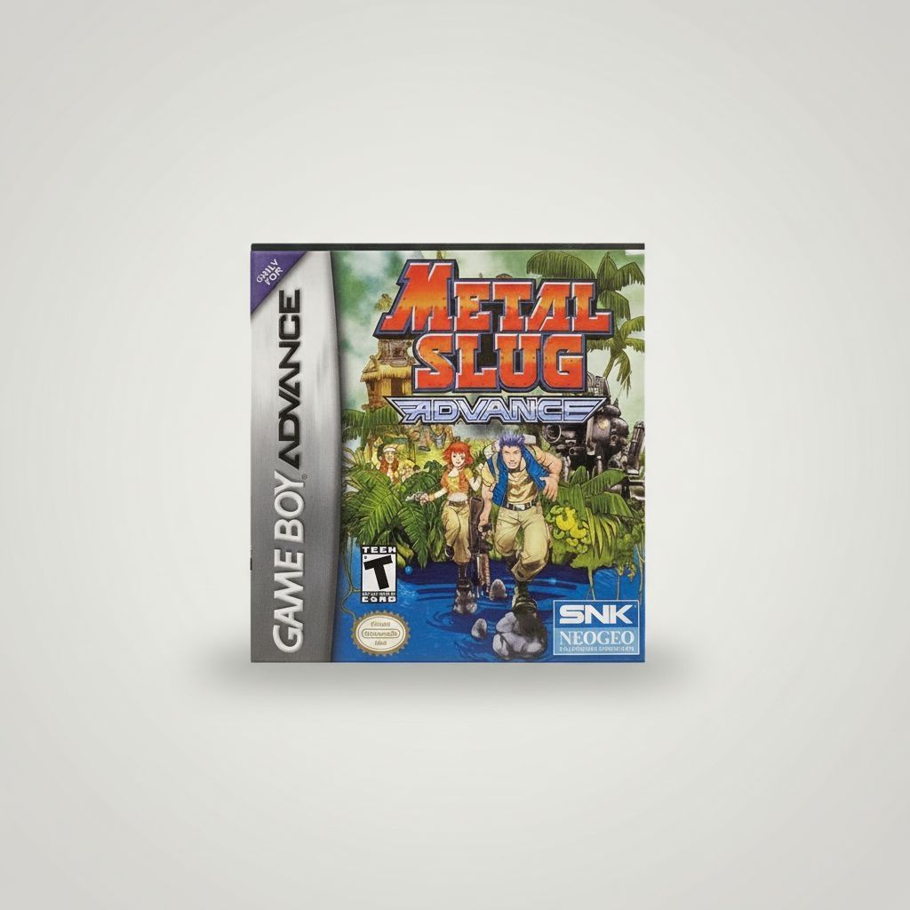 Metal Slug Advance for Gameboy Advance – front view
