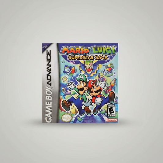 Mario & Luigi Superstar Saga for Gameboy Advance – front view