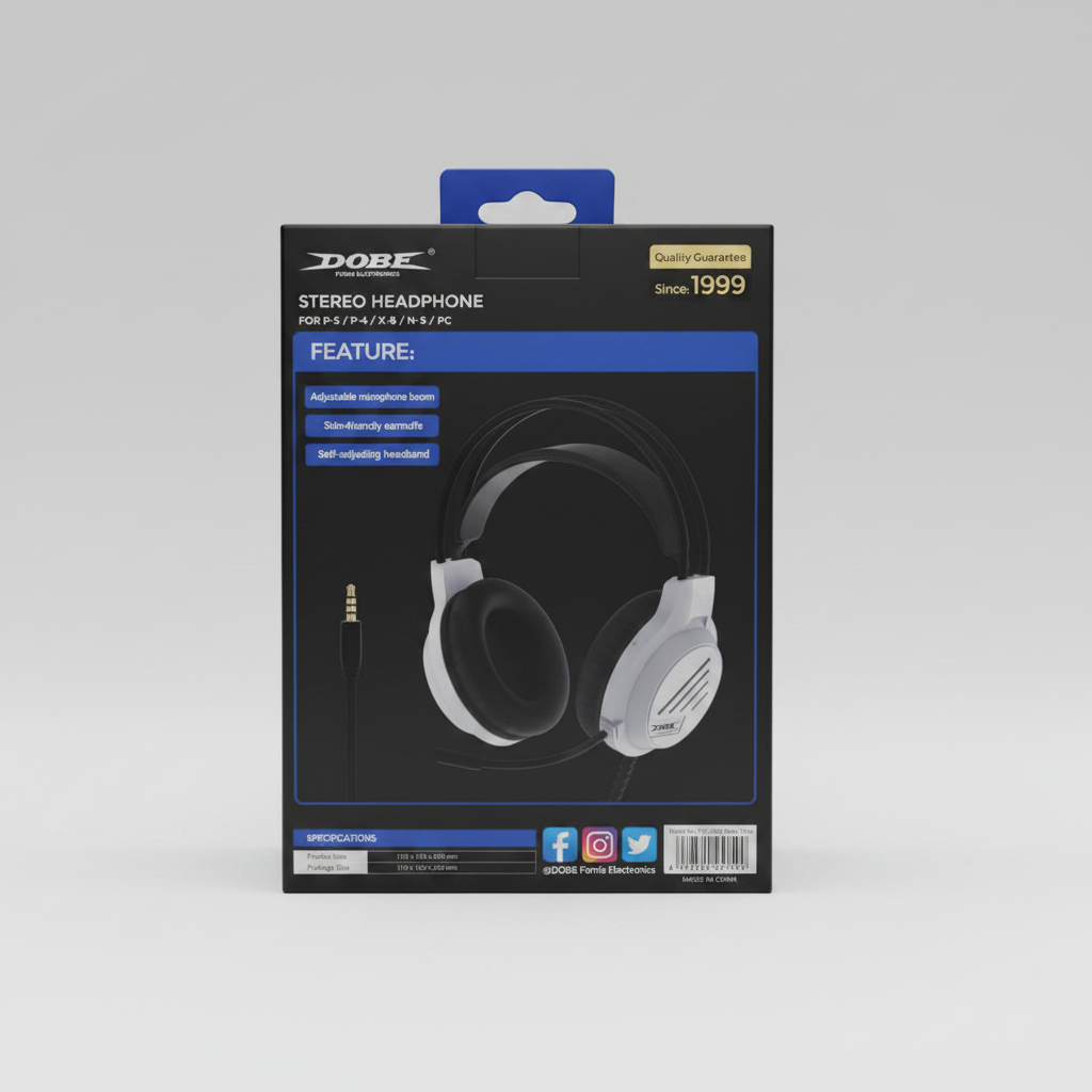 DOBE Stereo Gaming Headphone for PS5, PS4, Xbox, Switch and PC – photo 4 of 7