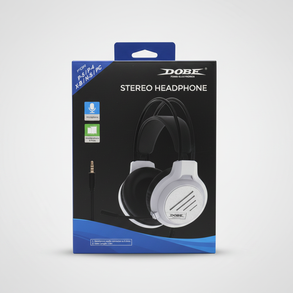DOBE Stereo Gaming Headphone for PS5, PS4, Xbox, Switch and PC – photo 3 of 7