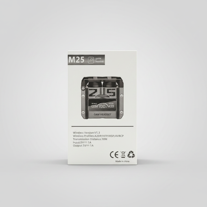 M25 TWS Wireless 5.3 Gaming Earbuds with LED Display – photo 2 of 4