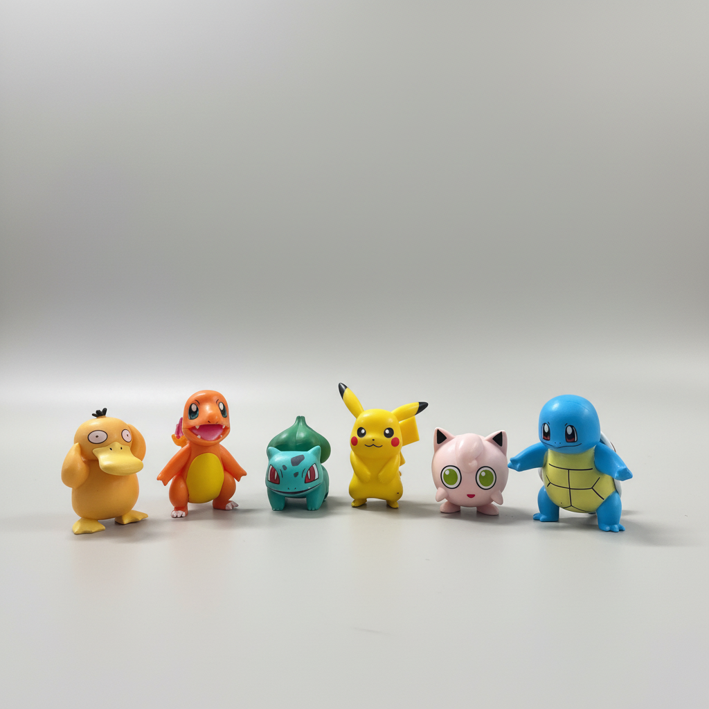 Pokémon Gen 1 Starter & Friends 6-Piece Figure Set – photo 8 of 10