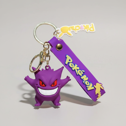 Pokémon Character Keychain 5-Piece Set: Gengar, Charmander, Bulbasaur – photo 4 of 12