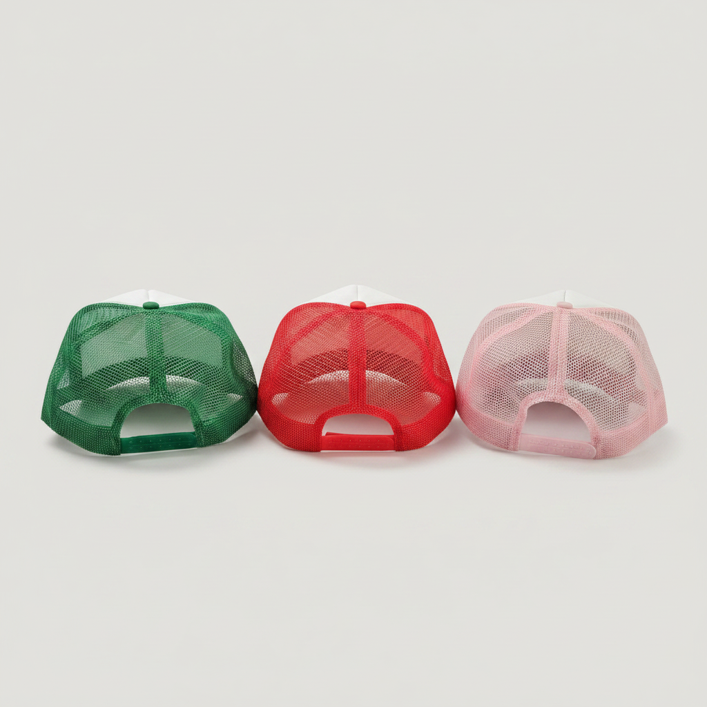 Super Mario Bros. Character Trucker Hat 3-Piece Set Mario Luigi Peach – photo 5 of 5