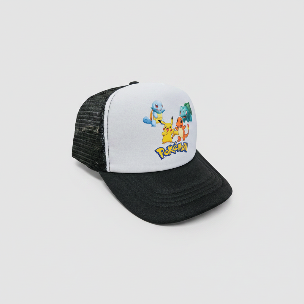 Pokémon Starters & Pikachu Mesh Trucker Hat Cap – photo 2 of 4