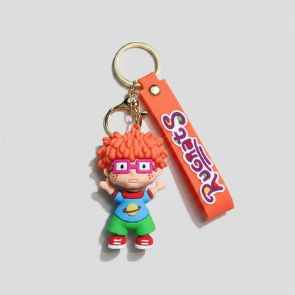 Rugrats Character Keychain 3-Piece Set Angelica Tommy Chuckie – photo 4 of 5