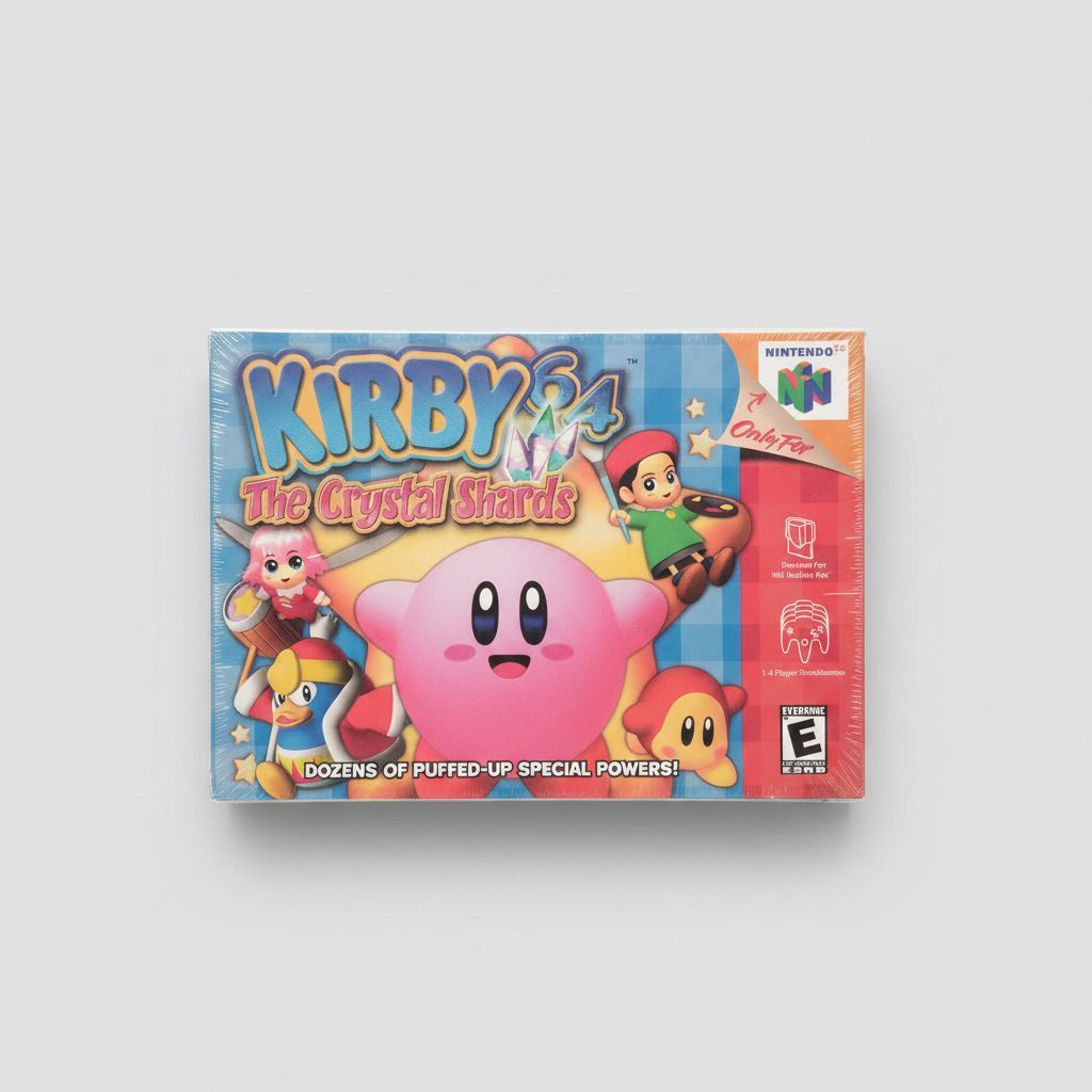 Kirby 64: The Crystal Shards for Nintendo 64 – front view
