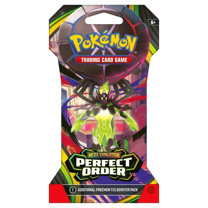 Mega Evolution: Perfect Order Pokémon TCG Sleeved Booster Pack – photo 2 of 5