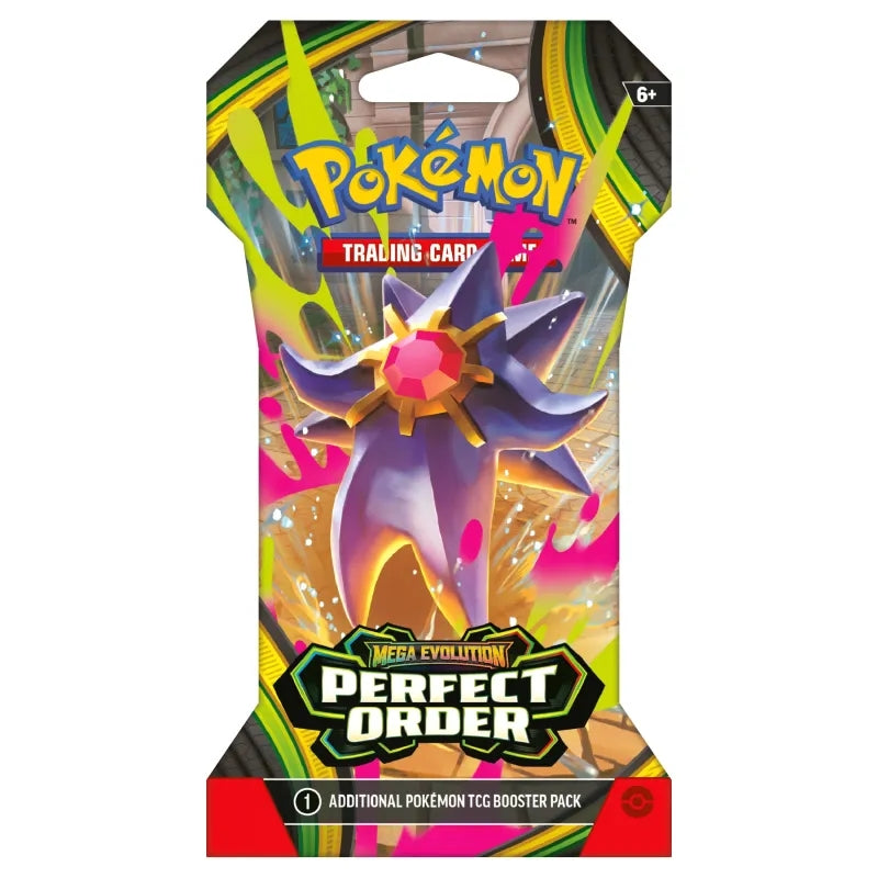 Mega Evolution: Perfect Order Pokémon TCG Sleeved Booster Pack – photo 4 of 5