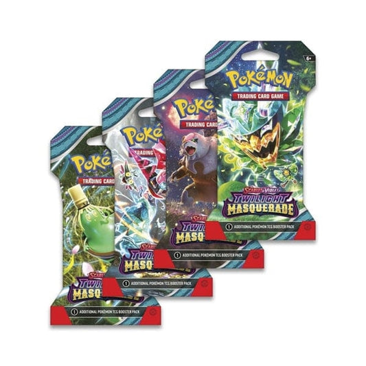 Scarlet & Violet: Twilight Masquerade Pokémon TCG Sleeved Booster Pack – front view