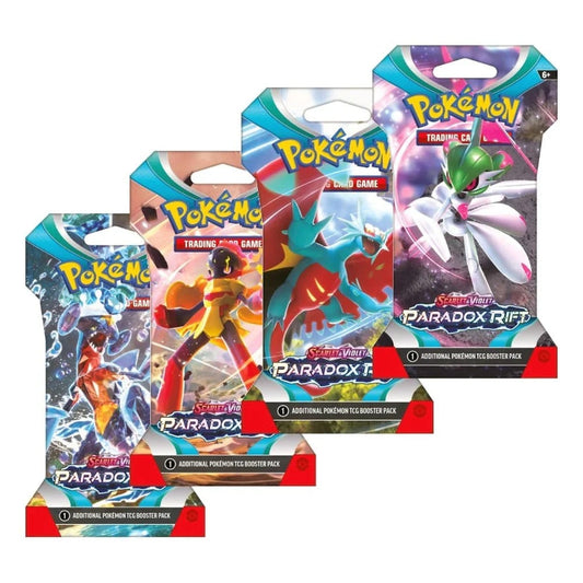 Scarlet & Violet: Paradox Rift Pokémon TCG Sleeved Booster Pack – front view