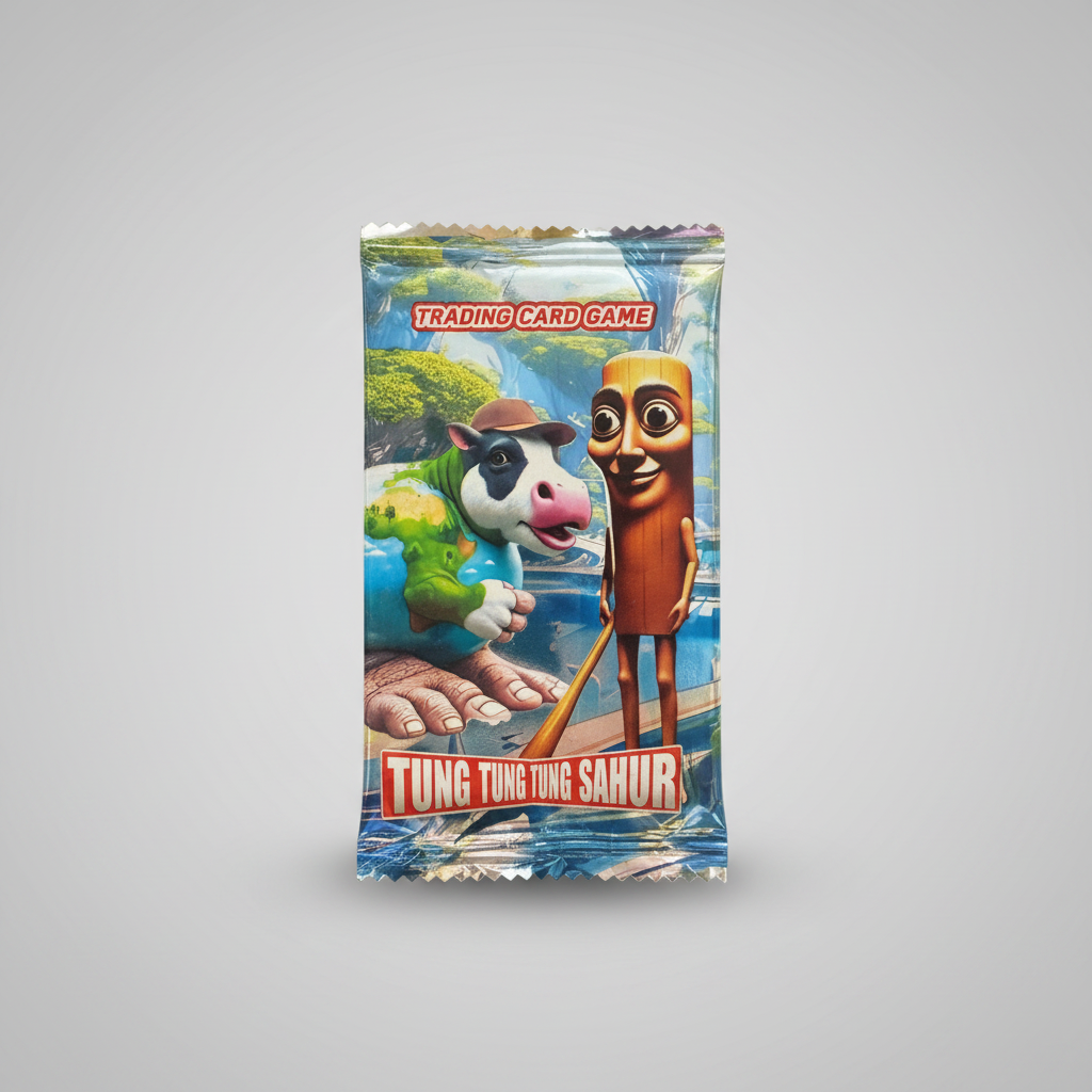 Tung Sahur Brain Rot TCG Trading Card Booster Packs and Boxes – photo 3 of 26